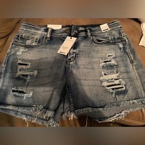 New judy blue shorts very stretchy